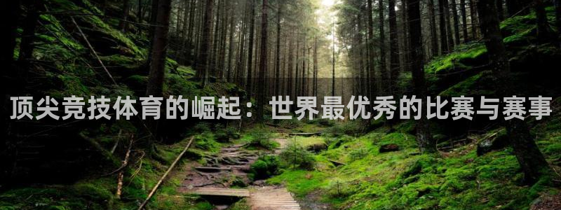 顶尖竞技体育的崛起：世界最优秀的比赛与赛事